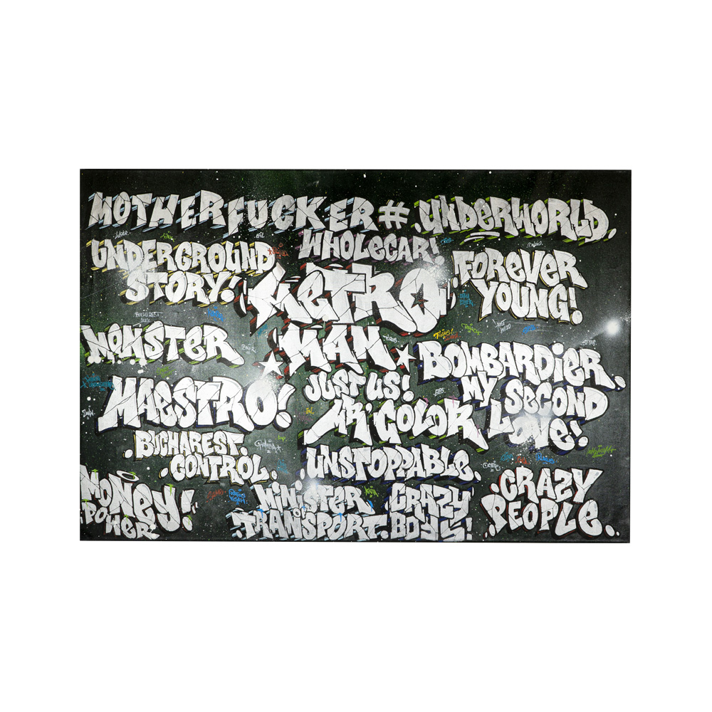 MSER whocar collection 100x120cm 2000 MSER 'Whocar Collection' - Painting - Image 1