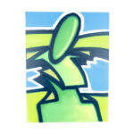 SONIC BAD 'S O N I C' - Painting (five-part) - Image 5
