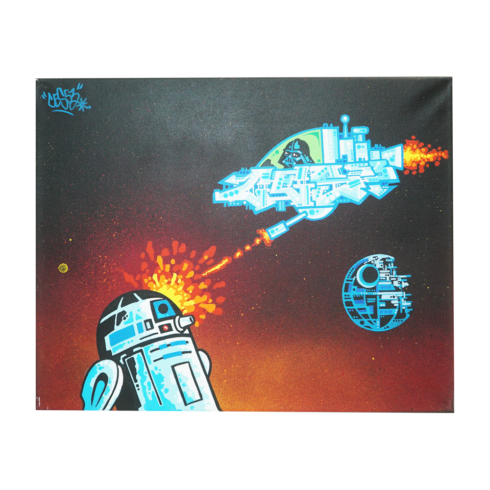 DSC01489 Ces53 Star wars canvas - Image 1
