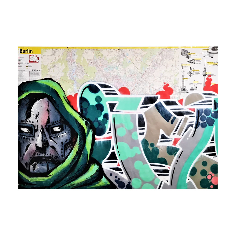 map JEICO "Giant berlin U-bahn map - Image 1