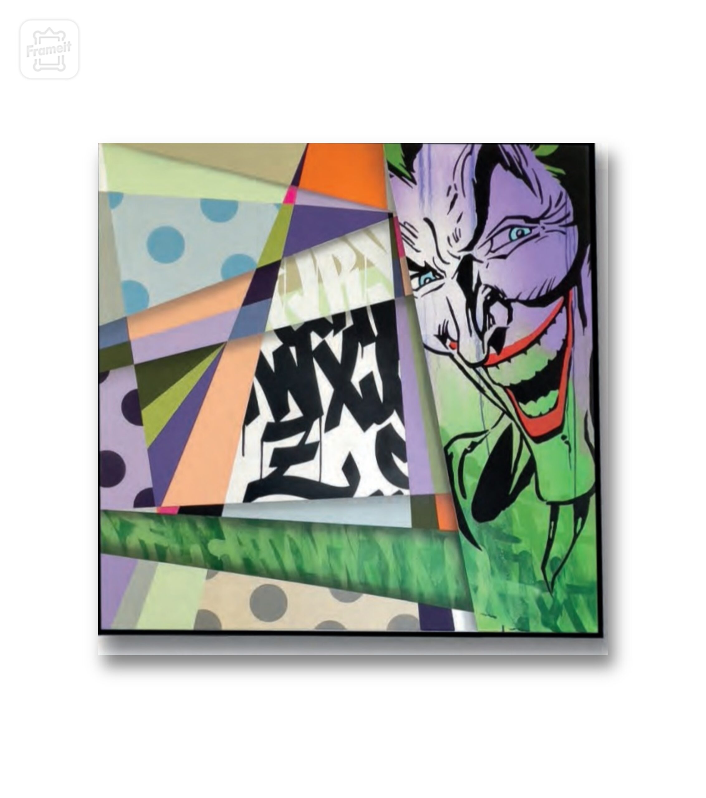 223401a0-7ce6-11ee-9560-e93a5117b465 ATOMONE ''Joker Comic Series'' PAINTING - Image 1