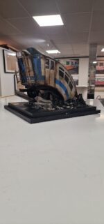 ORUS "NYC Subway R17 Blue Stripe" SCULPTURE - Image 5