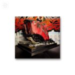 ORUS "NYC Subway Red Bird" SCULPTURE - Image 3