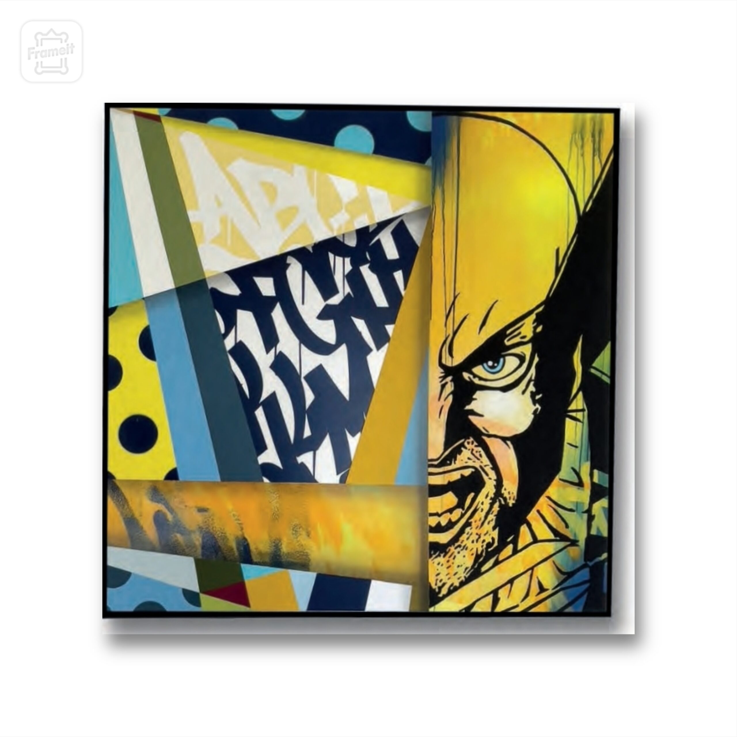c89c90d0-7cdb-11ee-9560-e93a5117b465 ATOMONE ''Wolverine Comic Series'' PAINTING - Image 1