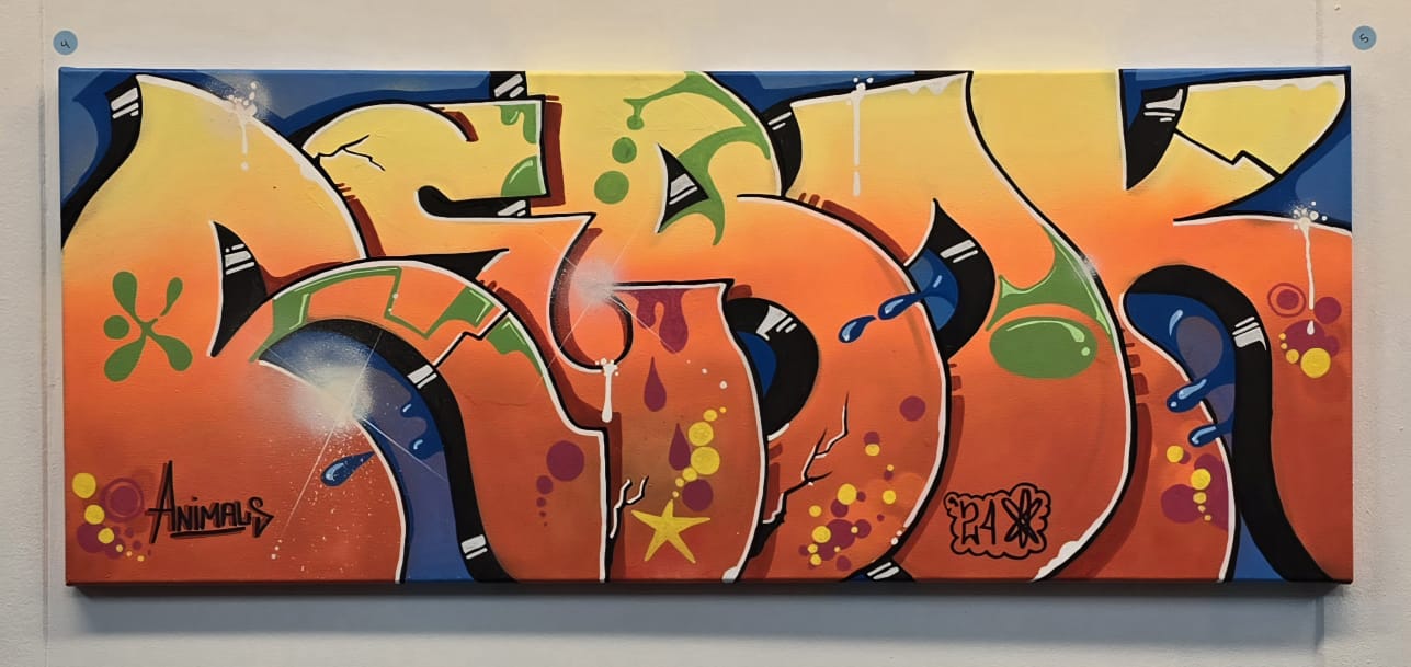IMG-20241110-WA0040 REBOK&DIMEBAG "Orange Style" PAINTING - Image 1