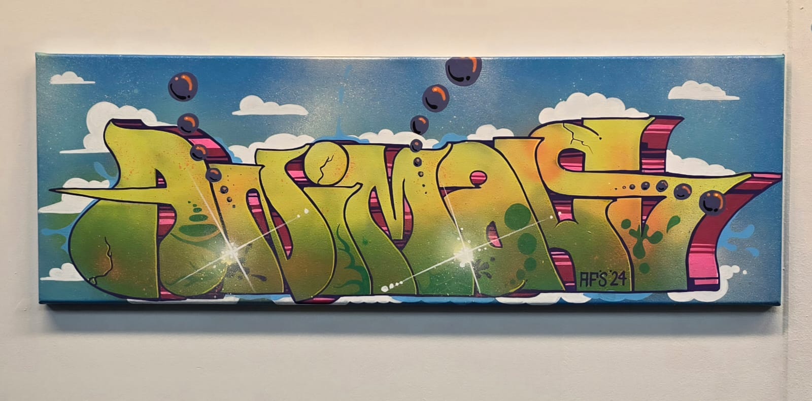 IMG-20241110-WA0041 REBOK&DIMEBAG "Cloudy Style" PAINTING - Image 1