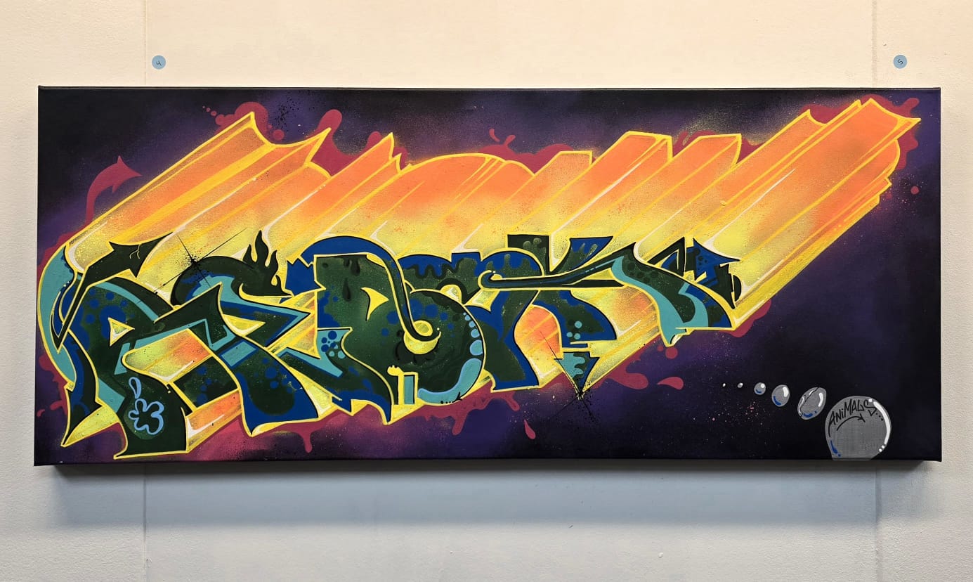 IMG-20241110-WA0043 REBOK&DIMEBAG "Green Style" PAINTING - Image 1