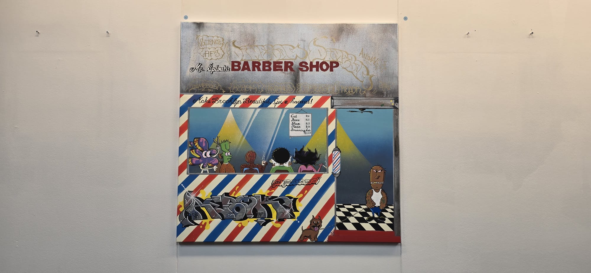 IMG-20241113-WA0015 REBOK&DIMEBAG "Barbershop" PAINTING - Image 1