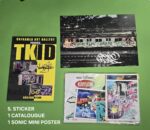 T-Kid170 "6 Stickers × Catalogue × Sonic Mini Poster