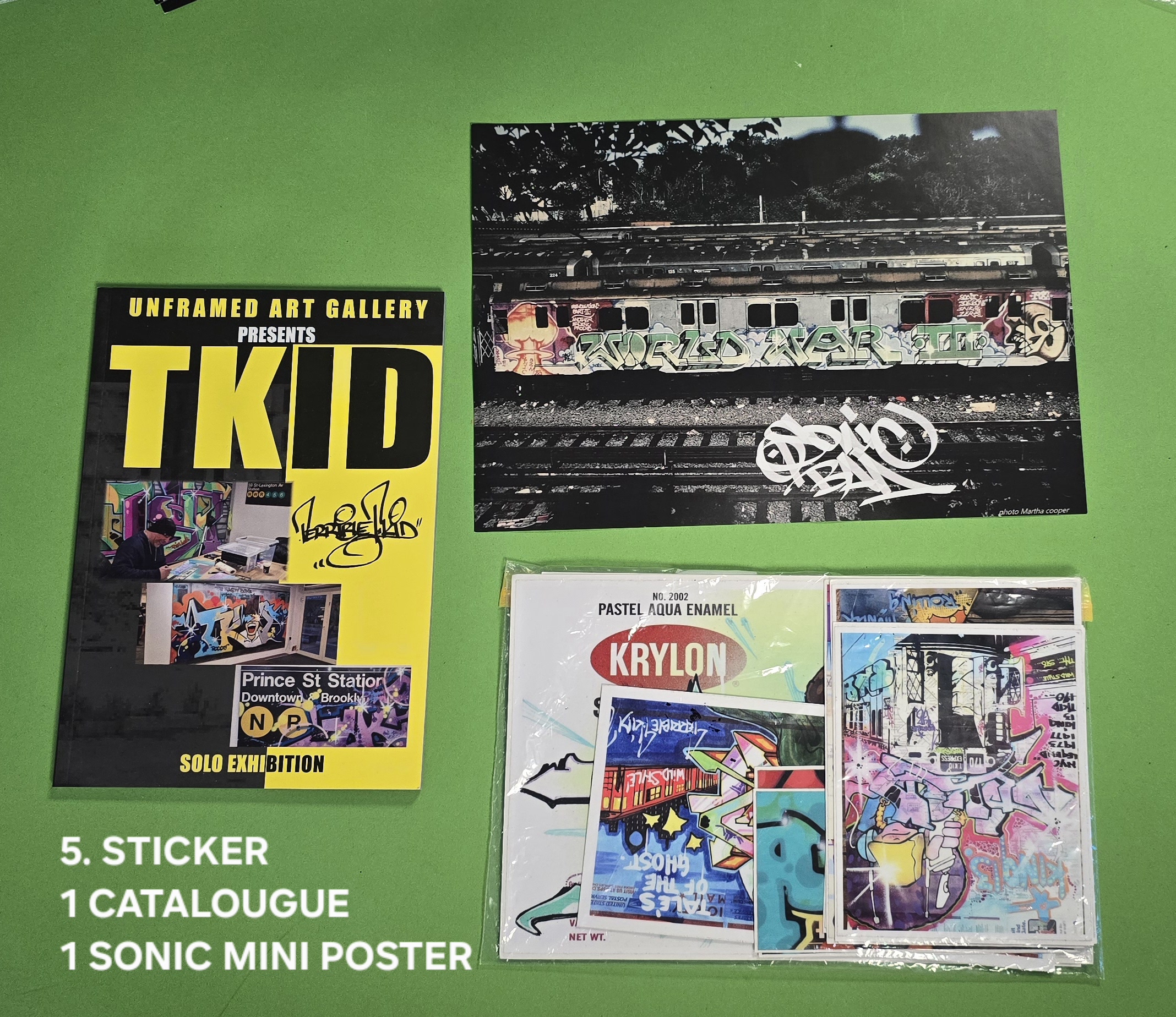 20250318_080948 T-Kid170 "6 Stickers × Catalogue × Sonic Mini Poster - Image 1