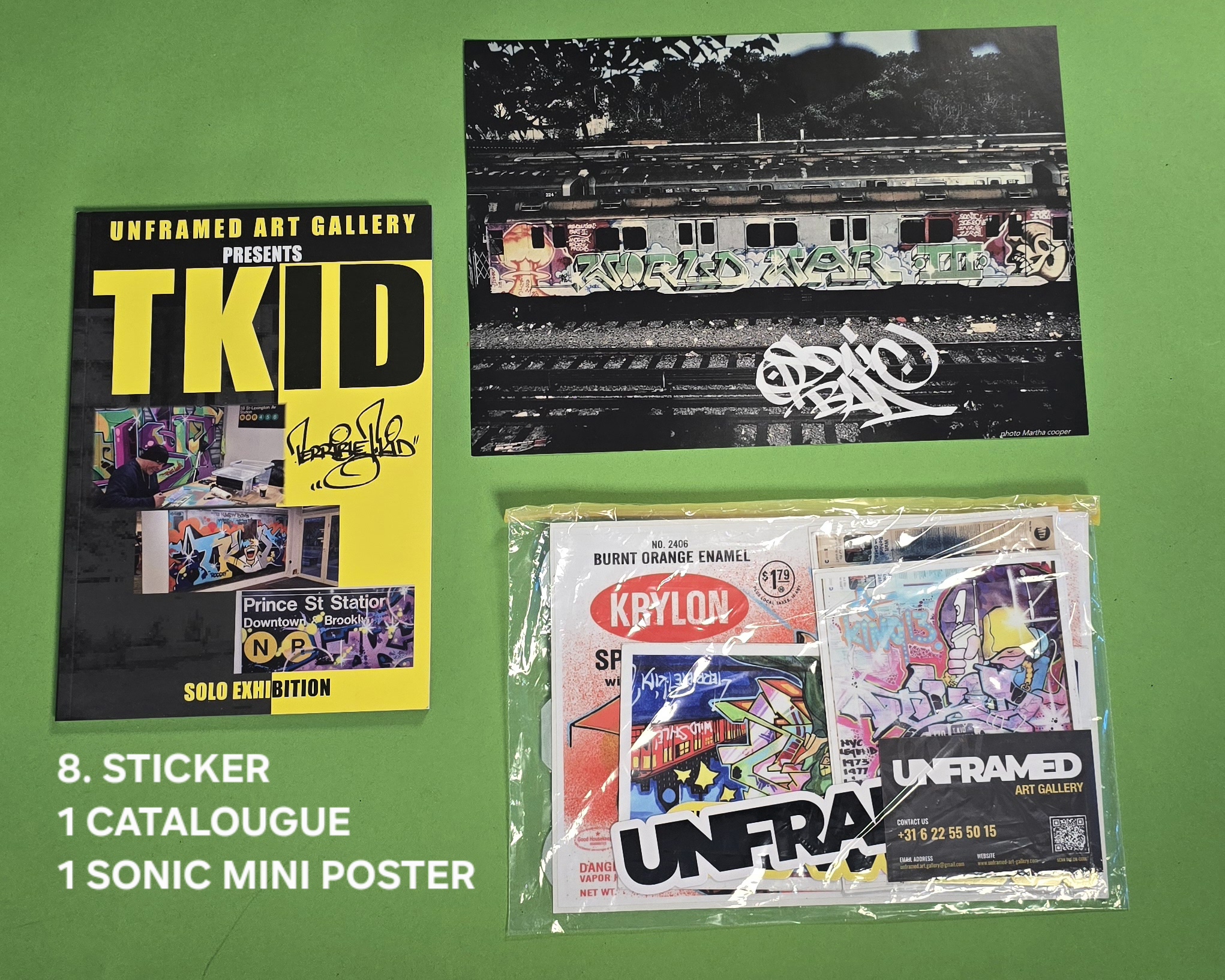 20250318_081010 T-Kid170 "8 Stickers × Catalogue × Sonic Mini Poster - Image 1